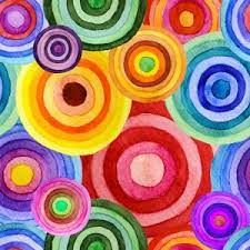 Desenhos de Color Circles Jigsaw Puzzle para colorir