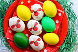 Colored Easter Eggs Jigsaw Puzzle