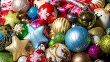 Colorful Christmas Balls Jigsaw Puzzle