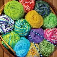 Colorful Yarn Jigsaw Puzzle