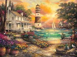 Cottage by the Sea Chuck Pinson Puzzles