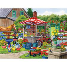 Country Charm Art Jigsaw Puzzle