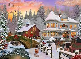 Country Christmas Jigsaw Puzzle 2