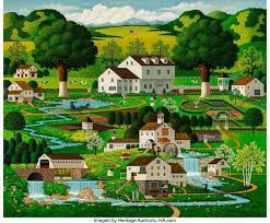 Country Gardens – Charles Wysocki Puzzles Jigsaw