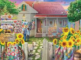 Country Quilts Jigsaw Puzzle