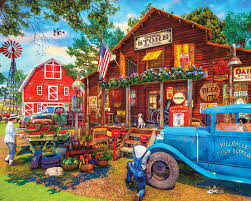 Country Supply Store Jigsaw Puzzle