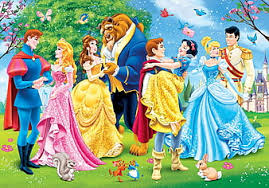 Couples Disney Princess Jigsaw Puzzle 2