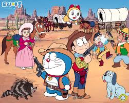 Cowboys Doraemon Jigsaw Puzzle