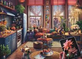 Cozy Boho Studio Jigsaw Puzzle
