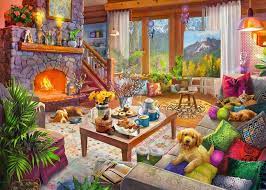 Cozy Cabin Jigsaw Puzzle