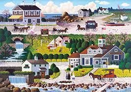 Cricket Hawk Harbor Charles Wysocki Puzzles