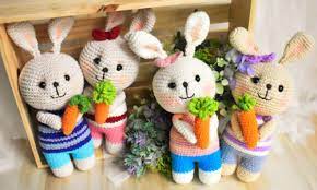 Crochet Bunnies Jigsaw Puzzle