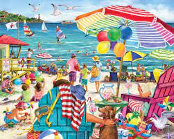 Day at The Beach – Vermont Puzzles