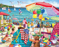 Day at The Beach – Vermont Puzzles