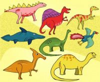 Dino Gaggle Jigsaw Puzzle