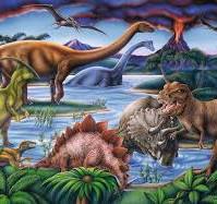 Dinosaur Playground Jigsaw Puzzle