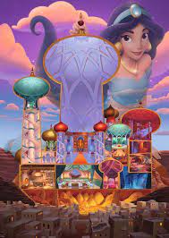 Disney Castles: Jasmine Jigsaw Puzzle