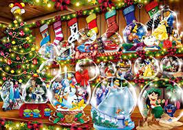 Disney Christmas Snowglobe Jigsaw Puzzle