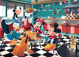 Disney Friends – Disney Diner Jigsaw Puzzle