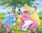 Disney Princess Art Jigsaw Puzzle