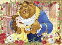 Disney Princess Belle & Beast Jigsaw Puzzle