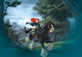 Disney Princess Merida Riding Jigsaw Puzzle