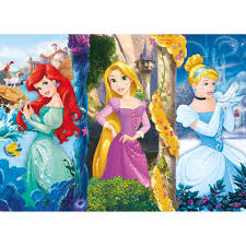 Desenhos de Disney Princess Posing Jigsaw Puzzle para colorir