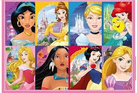 Desenhos de Disney Princess – Ravenburger Puzzles Jigsaw para colorir