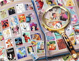 Disney Stamps Jigsaw Puzzle
