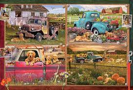Dog’s Life Mosaics Jigsaw Puzzle