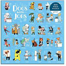 Dogs with Jobs Jigsaw Puzzle