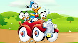 Donald Duck Driving Car Jigsaw