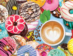 Donut N Coffee Jigsaw Puzzle