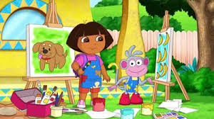 Dora Painting Jigsaw Puzzle