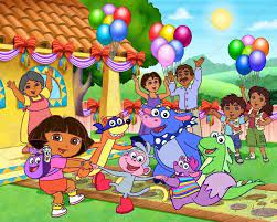 Dora The Explorer Fun Play Jigsaw Puzzle