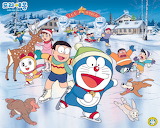 Doraemon Skating Jigsaw Puzzle