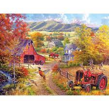 Down the Country Road Jigsaw Puzzle