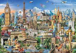 European Landmarks Jigsaw Puzzle