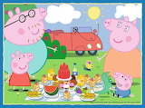 Family Peppa Pig Picnic Jigsaw Puzzle