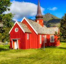 Flakstad Church Jigsaw Puzzle