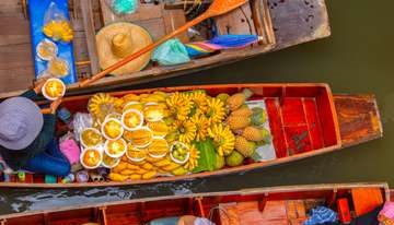 Floating Market Jigsaw Puzzle