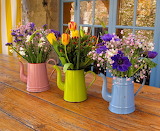Flowers in Kettles Jigsaw Puzzle