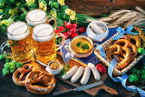 Food and Beer Oktoberfest Jigsaw Puzzle