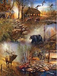 SunsOut Forest Collage Jigsaw Puzzle