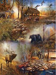SunsOut Forest Collage Jigsaw Puzzle