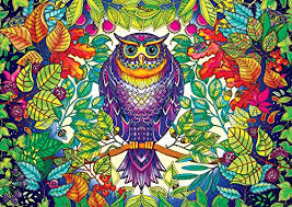 Forest Owl Jigsaw Puzzle