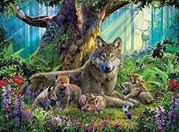 Forest Wolves Jigsaw Puzzle