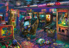 Forgotten Arcade Jigsaw Puzzle