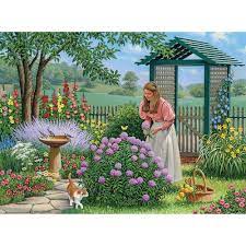 Garden Of Delights Jigsaw Puzzle