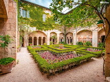 Garden in Monastery Jigsaw Puzzle